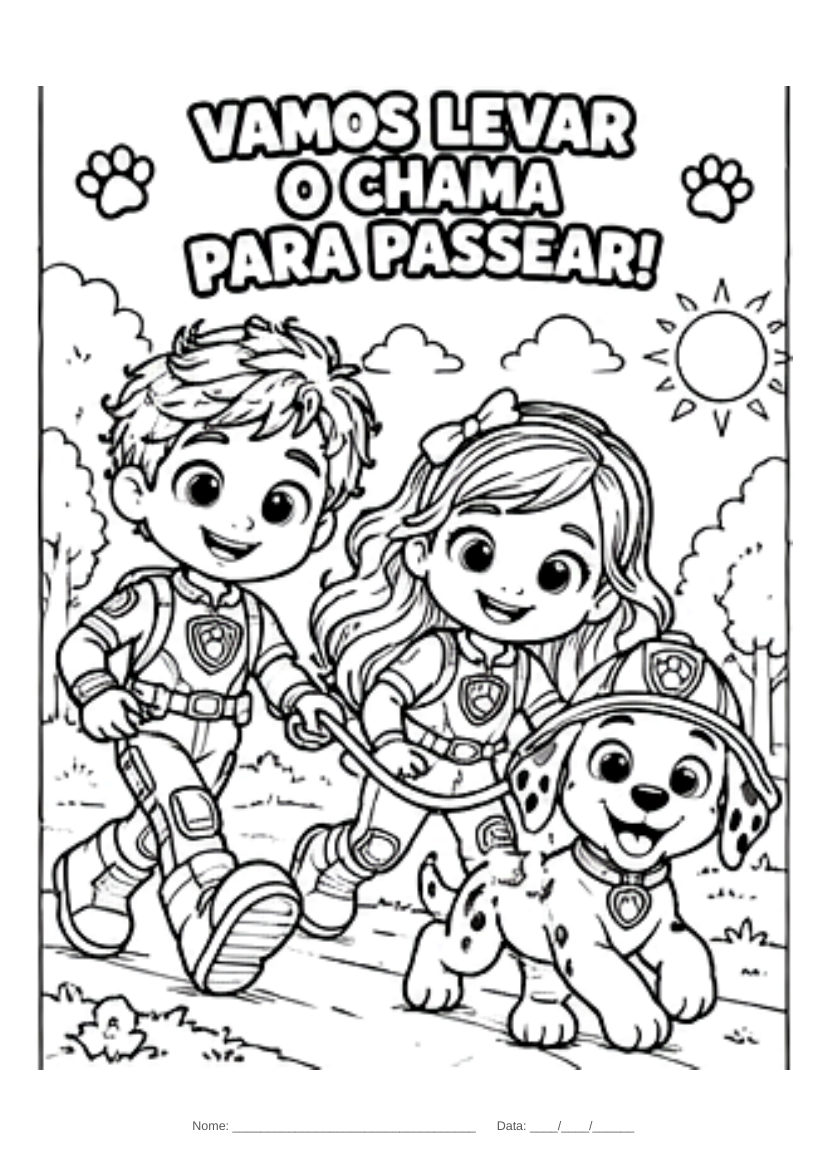 Prévia de Passear com o Chama