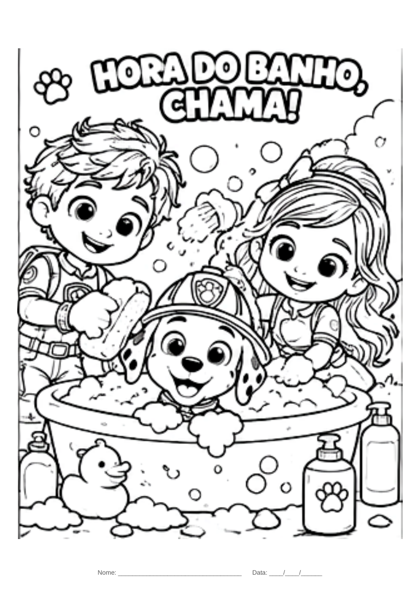 Prévia de Banho do Chama