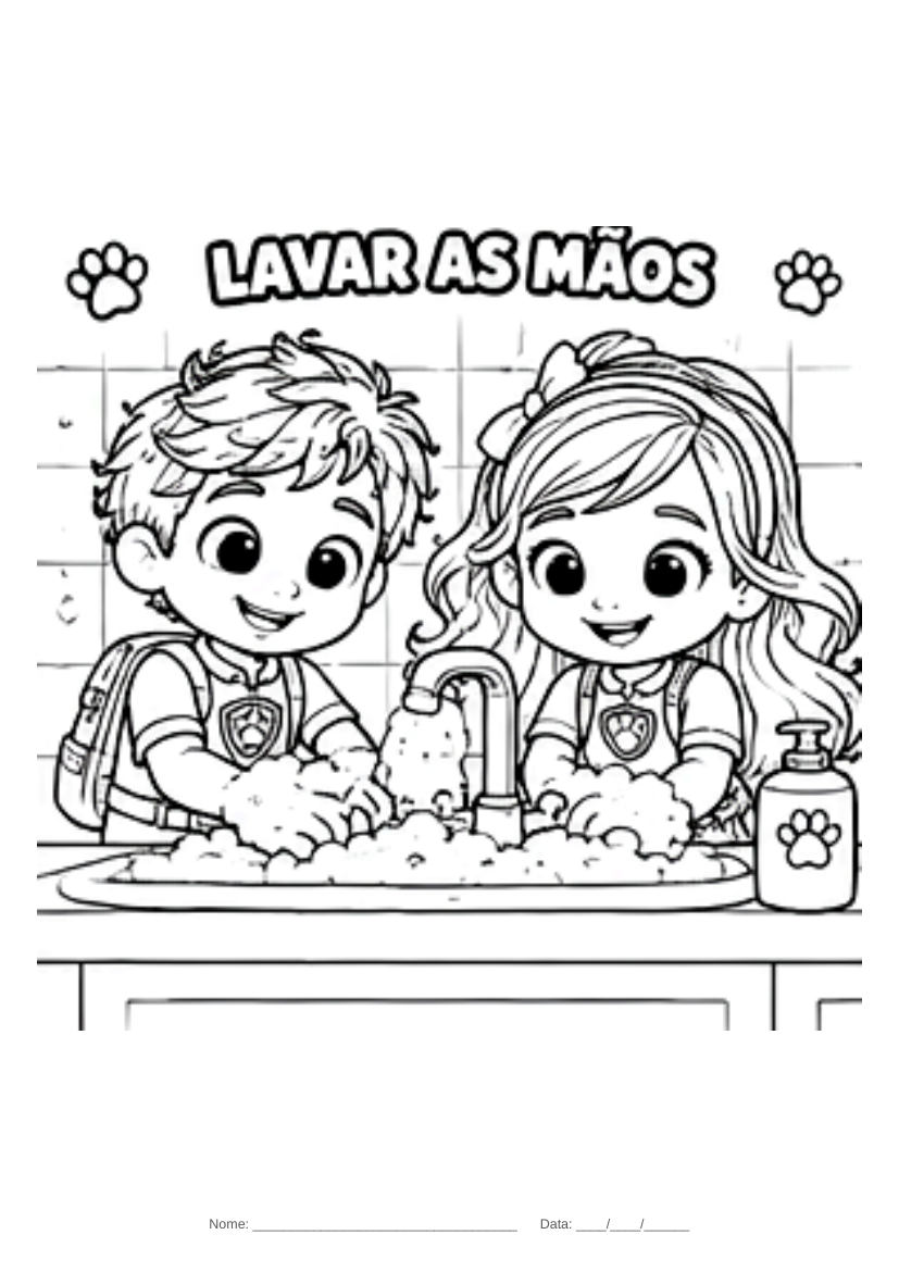 Prévia de Lavar as Mãos
